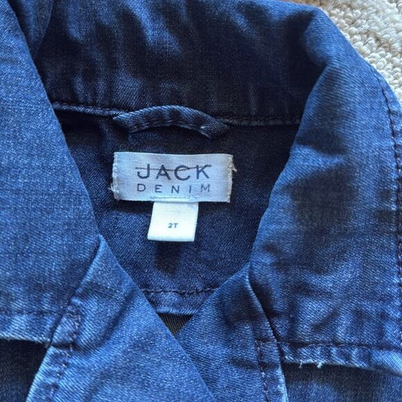 Jack & Janie Kids Blue Denim Jacket 2 - Picture 4 of 6